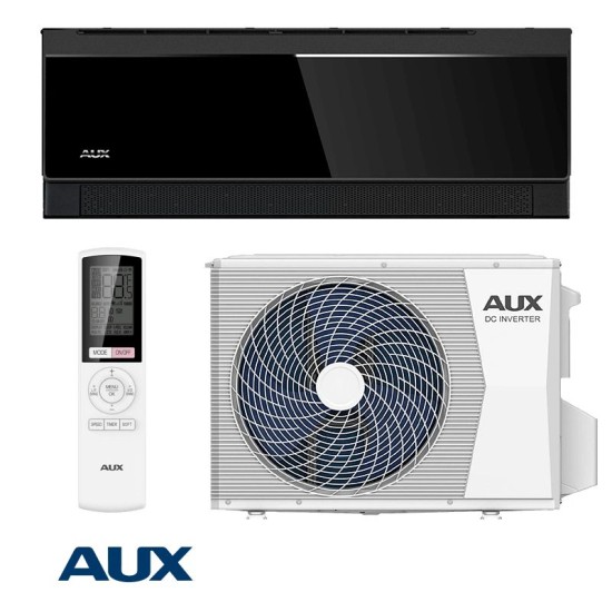Инверторен климатик AUX ASW-H09B7A4/CBR3DI-C3 Black C Comfort, 9000 BTU, R32, WiFi, Клас А+++