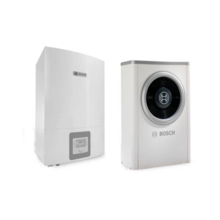Термопомпа моноблок с хидромодул, с вграден ел. нагревател Bosch Compress 6000 AW, 17 kW, R410A, 3-фазна