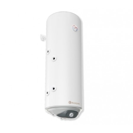 Вертикален бойлер Eldom WV08039ISL, 3kW, 80л., С една серпентина ( лява ), С механично управление, Неръждаем
