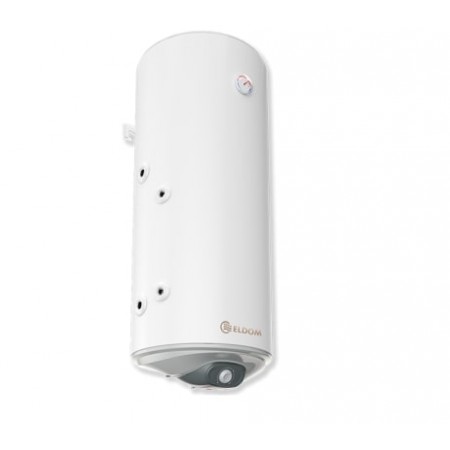 Вертикален бойлер Eldom WV12046SL, 3kW, 120л., С една ниска серпентина ( лява ), С механично управление, Eмайлиран