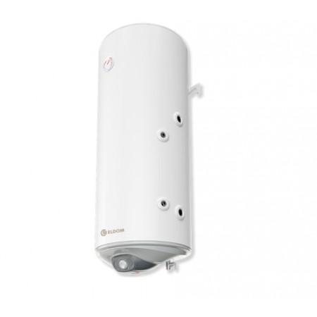 Вертикален бойлер Eldom WV12046SR, 3kW, 120л., С една ниска серпентина ( дясна ), С механично управление, Eмайлиран