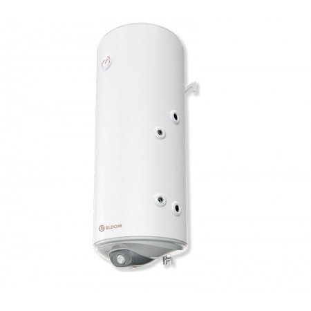 Вертикален бойлер Eldom WV12046ISR, 3kW, 120л., С една серпентина ( дясна ), С механично управление, Неръждаем