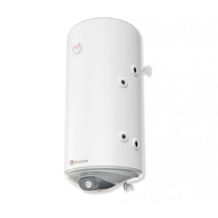 Вертикален бойлер Eldom WV10046SR, 3kW, 100л., С една серпентина ( дясна ), С механично управление, Eмайлиран
