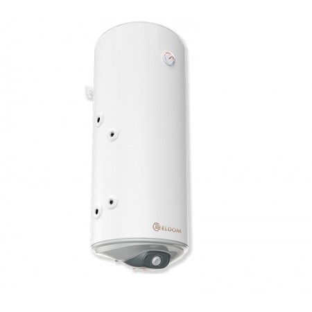 Вертикален бойлер Eldom WV12046ISL, 3kW, 120л., С една серпентина ( лява ), С механично управление, Неръждаем