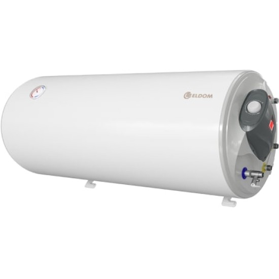 Хоризонтален комбиниран бойлер Eldom WH12046RSR, 3kW, 120л., С една серпентина ( дясна ), С механично управление, Емайлиран