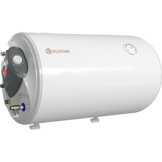 Хоризонтален комбиниран бойлер Eldom WH08046LSL, 2kW, 80л., С една серпентина ( лява ), С механично управление, Емайлиран Хоризонтален комбиниран бойлер Eldom WH08046LSL, 2kW, 80л., С една серпентина ( лява ), С механично управление, Емайлиран