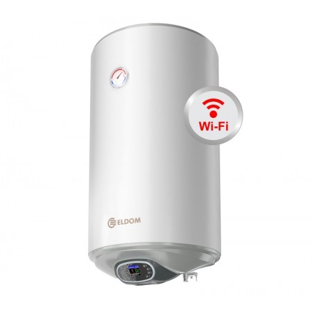 Вертикален бойлер EIdom WV08046EW, 3kW, 80л., Емайлиран