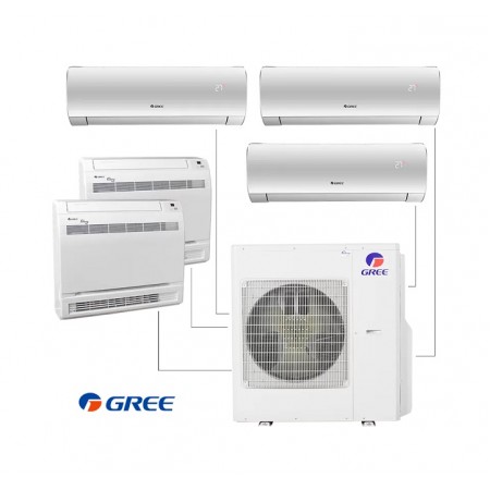 Инверторен мултисплит Gree GWHD(42)NK6LOO LCLH,42 000BTU,R32, Клас A