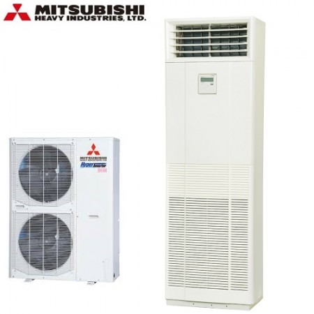 Колонен климатик Mitsubishi Heavy FDF125VD2/FDC125VSX Hyper Inverter, 42000 BTU, 3-фазен,R410A, Клас А