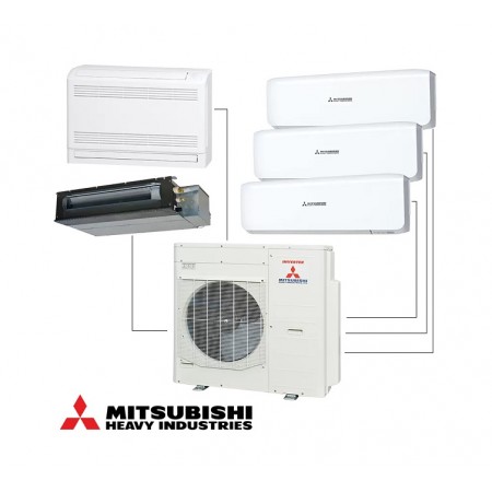 Инверторен мултисплит Mitsubishi Heavy SCM100ZM-W, 35 000BTU,R32, Клас A+