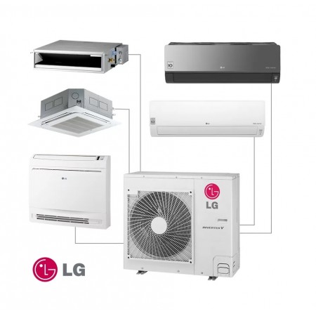 Инверторен мултисплит LG MU5M40.U44, 38 000BTU,R410A, Клас A++