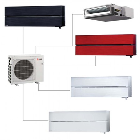 Инверторен мултисплит Mitsubishi Electric MXZ-5F102VF,35 000 BTU,R32, Клас A++