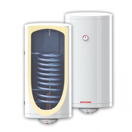 Вертикален бойлер Sunsystem EU4 BB NL2 V/S1, 3kW, 150л., С една серпентина ( лява ), Емайлиран