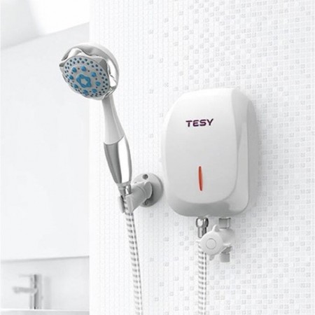 Проточен бойлер с душ слушалка Tesy IWH 70 X02 BA H, 7kW, Над мивка
