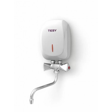 Проточен бойлер с метална батерия Tesy IWH 50 X02 KIH, 5kW, Над мивка