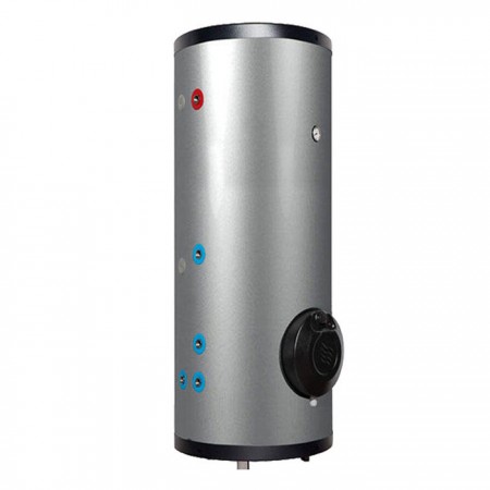 Стоящ бойлер Tedan Comby inox ВТ, 6kW, 280л., С две серпентини ( леви ), Неръждаем