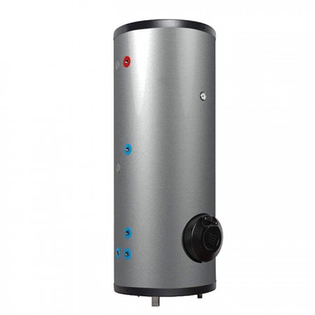 Стоящ бойлер Tedan Comby inox ВТ, 6kW, 500л., С две серпентини ( леви ), Неръждаем