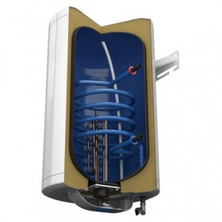 Вертикален бойлер Tedan Comby МВ PKD В enamel, 3kW, 80л., С една серпентина ( дясна )