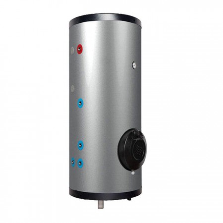 Стоящ бойлер Tedan Comby Termo inox ВТ, 3kW, 160л., С една серпентина ( лява ), Неръждаем