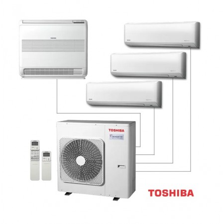 Инверторен мултисплит Toshiba RAS-4M27G3AVG-E,27 000BTU,R32, A++