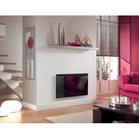 Стъклен лъчист конвектор Airelec Glassance Smart ECOcontrol, 1000W, Електронен термостат
