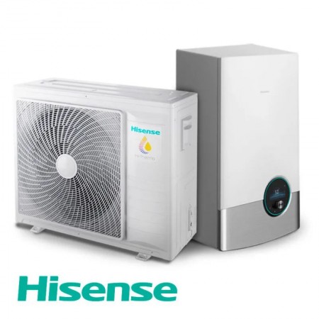 Термопомпа въздух-вода Hisense Hi-Therma Split AHW-080HCDS1/AHM-080HCDSAA, 8 kW, R32, A+++