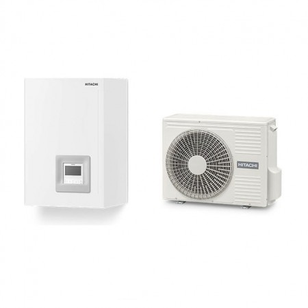 Термопомпа Hitachi Yutaki S RWM-2.0R1E/RAS-2WHVRPE, 4.3 kW, R32