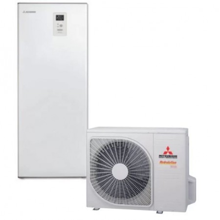 Термопомпа Mitsubishi Heavy Hydrolution HMA 60-S/FDCW60VNX-A All-in-one, 6 kW, R410,(с вграден бойлер 180л.), A+++