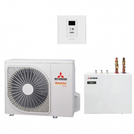 Термопомпа Mitsubishi Heavy Hydrolution HSB100-W/FDCW71VNX-A, 8 kW, R32, модулна комбинация