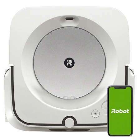 Прахосмукачка робот моп iRobot Braava jet m6 white